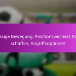 4-2-2-2 Formation: Angriffsvielfalt, Spielerbewegung, Tormöglichkeiten im Fußball